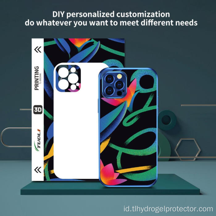 Mesin pemotong film pelindung layar ponsel portabel